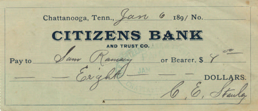 Citizens Bank & Trust Co 1-6-1891